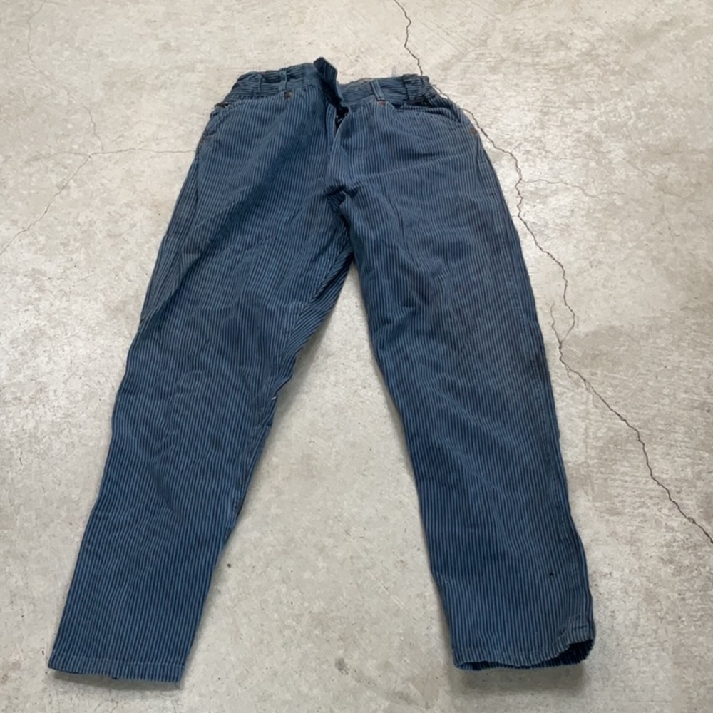 Girls  Blue Striped Pants